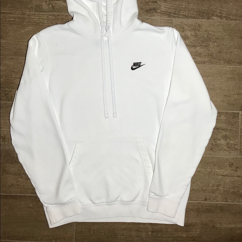 White Nike Hoodie